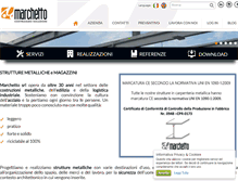 Tablet Screenshot of marchettocarlo.com